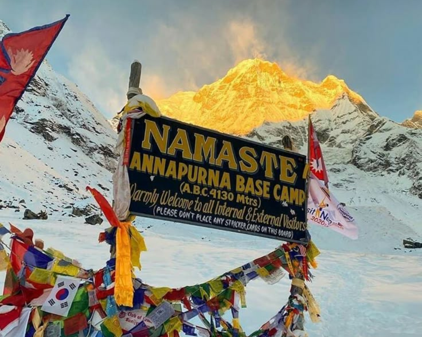 Annapurna mountain range