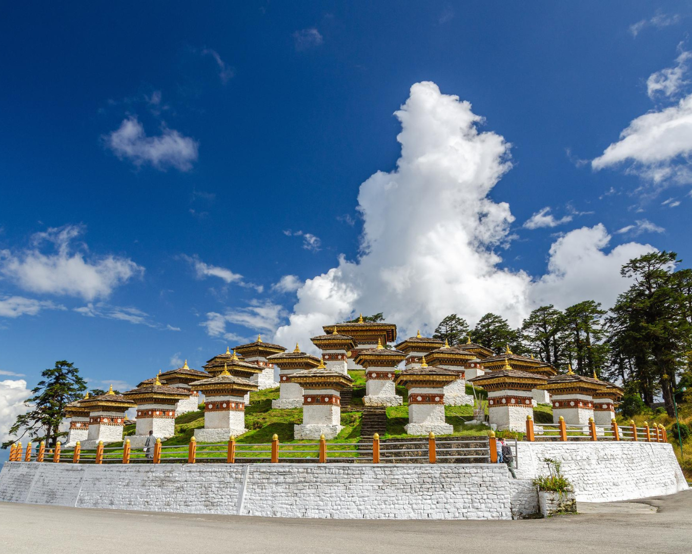 Dochula Pass, Druk Wangyal Khangzang Stupa, Bhutan, Thimphu